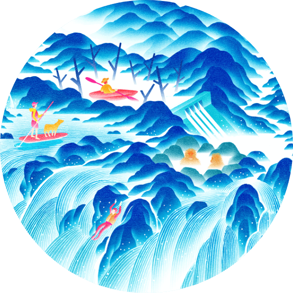 水の遊園地マップ