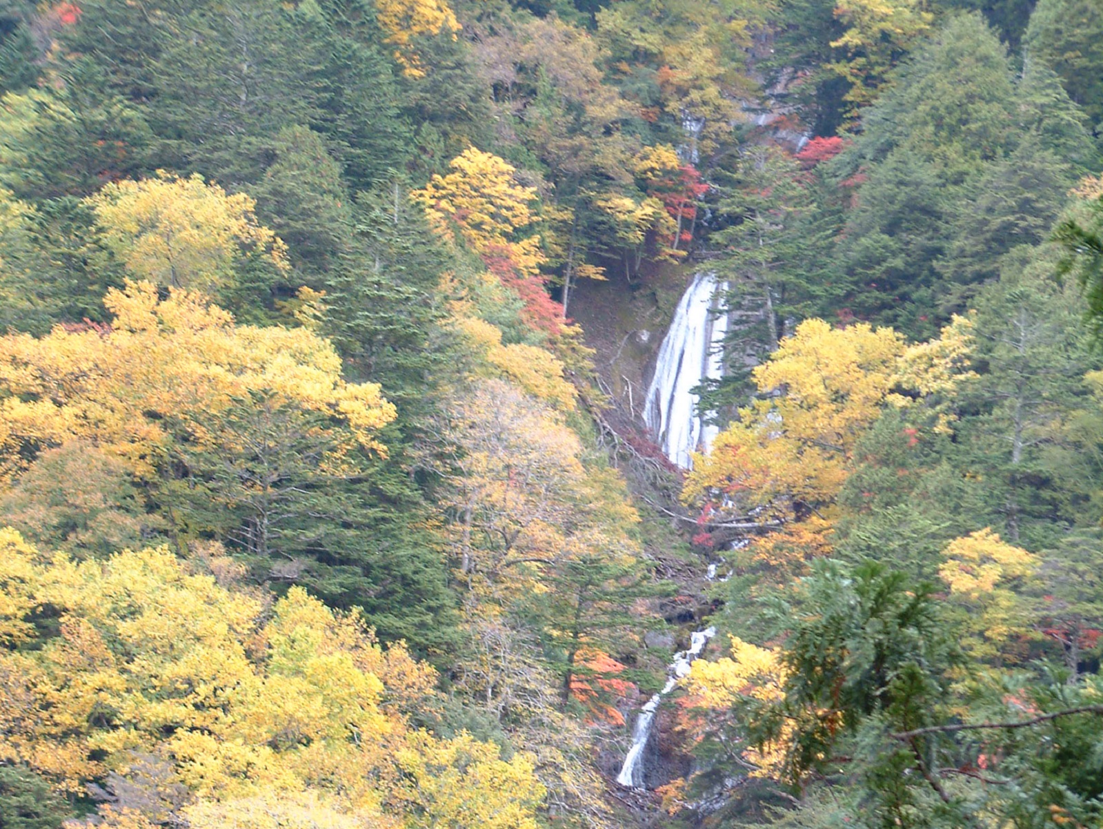 ヒナタオソロシの滝
